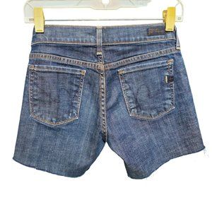Citizens of Humanity Low Waist Stretch Cutoff Jean Shorts Style #140-085 Bardot